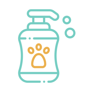 Cosméticos para mascotas.